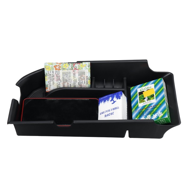 Car Armrest Storage Box Center Console Tray Holder For Toyota Camry 2019-2019