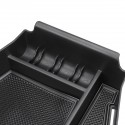 Car Center Console Armrest Storage Box Trimming For Chevy Traverse 2020 Black