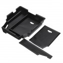 Car Center Console Armrest Storage Box Trimming For Chevy Traverse 2020 Black