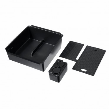 Handle Armrest Car Box Storage for Isuzu D-Max MU-X 2013 - 2018 Central Console Tray