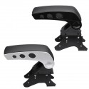 Universal Adjustable Central Console Armrest Storage Box Arm Rest For Car Van Bus