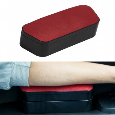 Universal Car Left Armrest Elbow Support Adjustable Storage Box