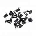 10 Pairs Of Car Buckle Fender Liner Clips For Passert Golf Tiguan Skoda