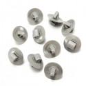 10 x Exterior Door Card Moulding Trim Panel Retainers Clips