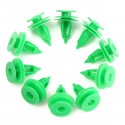 10PCS Plastic Rivets Fastener Door Panel Bumper Retainer Clip For Jeep WJ Grand Cherokee For Chrysler