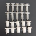 10Pcs Insert Interior Trim Cover Clips With Grommets For VW T5 Plastic