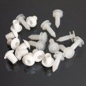10Pcs Insert Interior Trim Cover Clips With Grommets For VW T5 Plastic