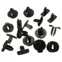 10Pcs Splash Guard Trim Clips Fastener Inner Liner For Peugeot 207 307 206 SW