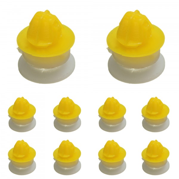 10pcs Door Moulding Trim Wheel Arch Clips For Land River Discovery 3 Range Sport