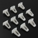 10pcs Door Sill Trim Moulding Fastener Clips Protective Fixing Fastener For BMW