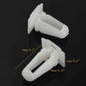 10pcs Door Sill Trim Moulding Fastener Clips Protective Fixing Fastener For BMW