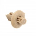 10pcs Plastic Rivet Trim Panel Car Fastener Clip Door Beige For VOLVO C70/S60/S80/V70