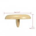 10pcs Seat Belt Buckle Clip Retainer Seat Belt Stop Button Beige Plasti For Lincoln