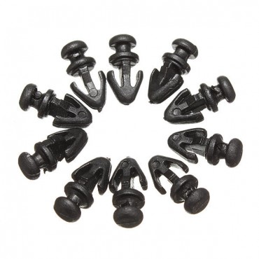 10x Door Gasket Sill Clips Weather Strip for Ford Mondeo MK2 MK3 MK4