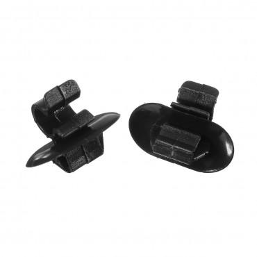 2 X Bonnet Stay Clips Plastic Fastener Holder For Citroen For Peugeot Vauxhall Vivaro