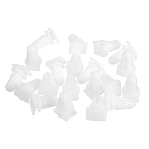 20PCS White Plastic Retainer Fasteners For BMW E30 E36 E39 E38 325xi 525i 750i 51471840961