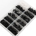 350pcs Plastic Car Repair Clip Rivets Screws Push Fastener Assortment Kit B31 C05 P15 P02 B99 PC216