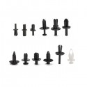 350pcs Plastic Car Repair Clip Rivets Screws Push Fastener Assortment Kit B31 C05 P15 P02 B99 PC216