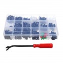 425pcs Mounting Accessories Cable Tie Buckle Car Fastener Clip Screw Tools Kit With Fasteners Removal Tool