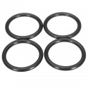 4pcs 5.5cm Bumper Fender Quick Release Fasteners Replacement Rubber Band O-Ring