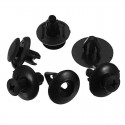 500Pcs Universal Mixed Auto Fastener Car Bumper Door Panel Fender Liner Clips Retainer Fastener Rivet