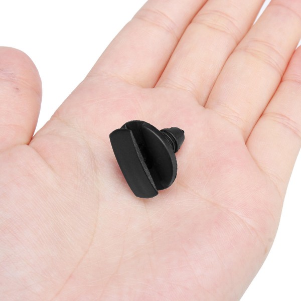 50PCS Black Interior Auto Car Fastener Clip Car Push Type Rivet Retainer Bumper Fender Fixed Clamp For Peugeot Citroen