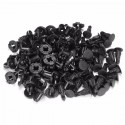 50pcs Bumper Fender Rivet Push Clips Retainer For Mitsubishi Endeavor Outlander