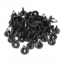 50pcs Nylon Liner Clip Pushpin For Ford For Hummer For GM Torrent Equinox