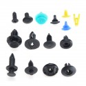 555Pcs Car Plastic Fastener Clips Removal Plier Bumper Fender Door Trim Panel Rivet Retainer Universal