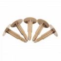 5pcs Beige Grey Roof Headlining Clips For Ford Transit 2000-2006 Onwards