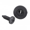 6mm Universal 50pcs Plastic Car Rivet Fastener Car Door Bumper Cover Fender Bumper Fixed Clip