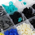 766PCS Car Trim Body Clips Kit Rivet Retainer Door Panel Bumper Plastic Fasteners