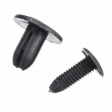 8mm Universal 50pcs Plastic Car Rivet Fastener Door Bumper Cover Fender Bumper Fixed Clip