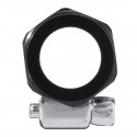 AN6 Hex Hose Finisher Clamp With Screw Band Hose End Cover Fitting Adapter Connector