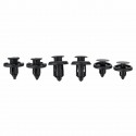 Car Push Retainer Pin Rivet Trim Clip Set with Panel Moulding Screwdriver Assortments