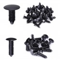 Car Push Retainer Pin Rivet Trim Clip Set with Panel Moulding Screwdriver Assortments