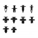 Fastener Clips Rivet Retainer Push Engine Cover 100PCS for Car Bumper Fender Door Trim Panel