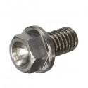 M6 Titanium Ti Socket Bolt Cap Screw 10 15 20 25 30 40 50 55 60 65mm x1mm