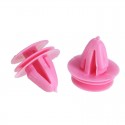 Pink Nylon Trim Panel Clip Car Fastener Clip For Hyundai Kia