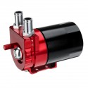 Universal 300mL Oil Catch Tank with Breather Filter Red/Blue For Car Modification