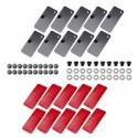 Window Louver Replacement Hardware Double Side Tape Mounting Tools Kit