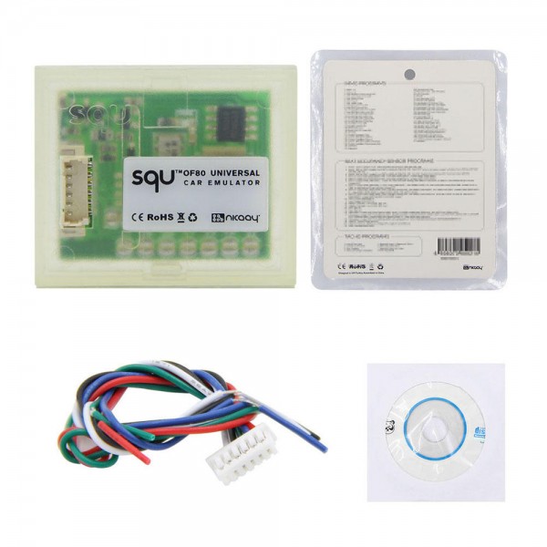 Universal SQU OF80 Car Emulator Support IMMO/Seat Accupancy Sensor/Tacho Programs