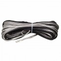 15m 7000LB Nylon Rope Winch Tow Cable with Sheath for ATV SUV Off Road