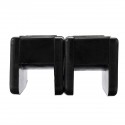 2Pcs Black Universal Car Support Jack Lift Rubber Pads Cushion