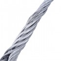 4M Steel Tow Rope Leash Emergency Rescue Trailers Cable With Metal Hooks Universal For Car Truck