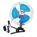 8 Inch 12V Portable Vehicle Auto Car Fan Oscillating Car Auto Clip-On Cooling Fan