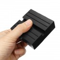 Black Car Universal Rubber Slotted Pad Lift Trolley Jacking Block Guard Adapter