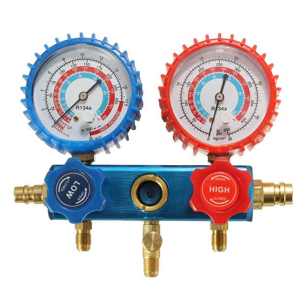 Car R134a Refrigeration Air Conditioning H/L Manifold Gauge Set Maintenance Tools AC Diagnostic Refrigerant