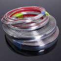 Chrome Car Styling Moulding Strip Trim Self Adhesive Crash Protecter