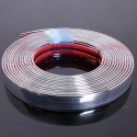 Chrome Car Styling Moulding Strip Trim Self Adhesive Crash Protecter